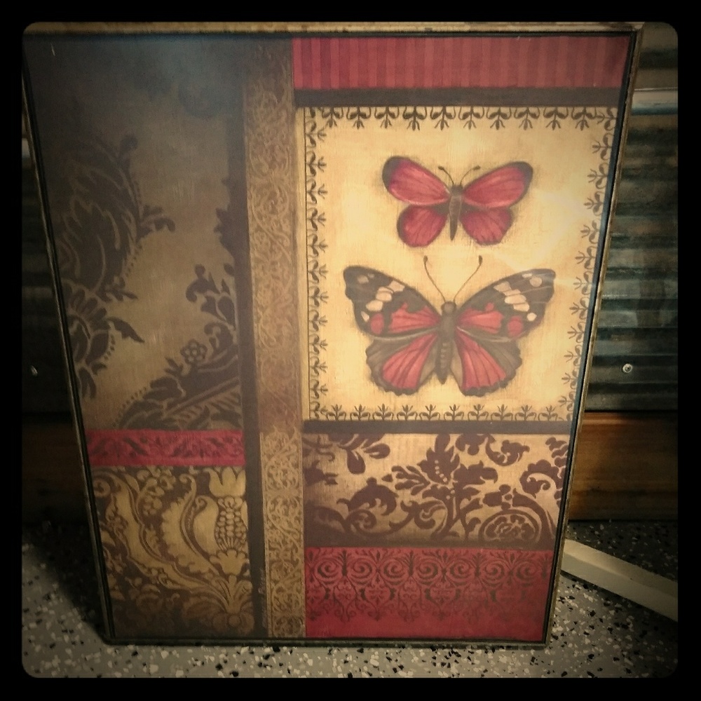 Butterfly wall art